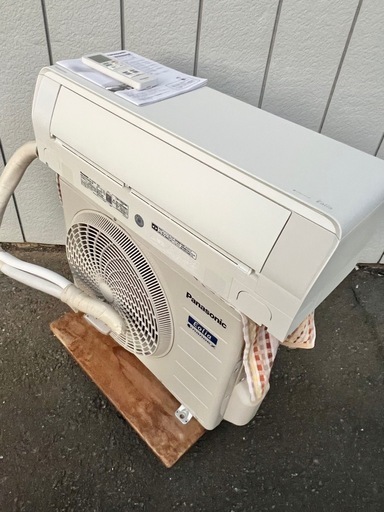 美品■エアコン パナソニック 12畳用 2023年製 エオリア 3.6kw■Panasonic CS-EX363D-W 単相100V（平行型） 冷媒R32■内部クリーン ナノイーX フィルター自動お掃除機能・ホコリの自動排出機能付き