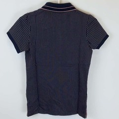 【未使用】HORSEWARE Tilly Jersey Polo 半袖ポロシャツ XS ネイビー レディース 乗馬 馬術の画像