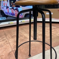 🪑knot antiques/ノットアンティークス🪑コンベックススツール②🪑CRASH GATE/クラッシュゲート🪑アイアン×オーク材🪑2640の画像