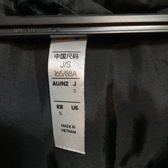 未使用品　adidas ベンチコート　サッカー　Ｓ　Mの画像