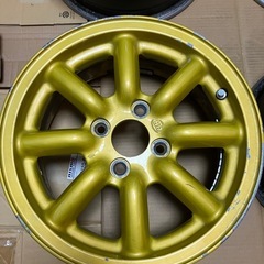 ブラックレーシング ホイール 4本(14inch 6j +40 4穴 pcd100)の画像