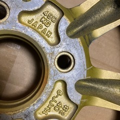 ブラックレーシング ホイール 4本(14inch 6j +40 4穴 pcd100)の画像