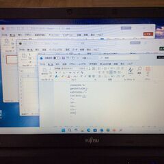 【美品 メモリ増量8GB お買い得】富士通製ノートパソコン　LIFEBOOK A577/SX　Win11 Corei3 メモリ8GB SSD256GB Office2021の画像