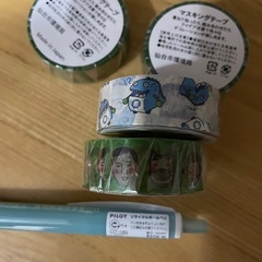 ボールペン　マスキングテープ　わけるくんの画像