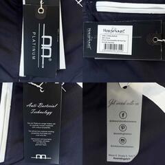 【未使用】Horseware AA Platinum ハーフジップ 半袖 ライディングシャツ XS ダークグレー レディース 乗馬 馬術の画像