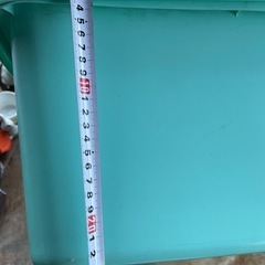 収納ケース　パールアクアグリーン　大きめの画像