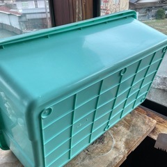 収納ケース　パールアクアグリーン　大きめの画像