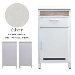 【新品同様】宅配ボックス付きポスト Jake PBX-007 シルバーの画像