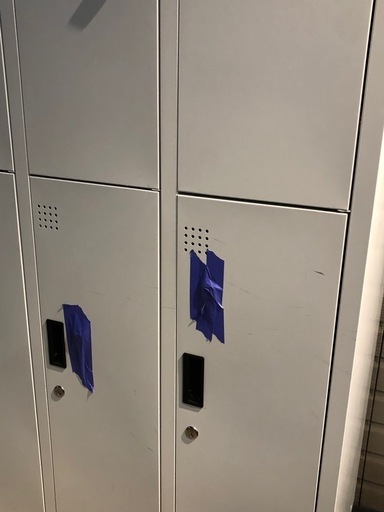 6人用　ロッカー　オフィス