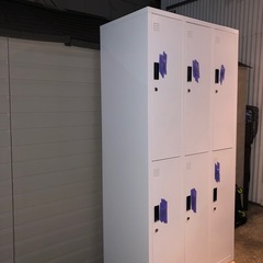6人用　ロッカー　オフィス　の画像