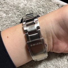 カシオ　G-STEEL            電波ソーラー時計の画像