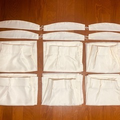 美品  ニトリ(NITORI)カーテン　100cm×丈110cm 2枚セットの画像