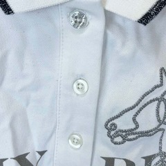 【未使用】HV POLO 半袖 ポロシャツ DORENE S ホワイト 116120 レディース 乗馬 馬術の画像