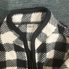 80サイズ　フリースジャケットの画像