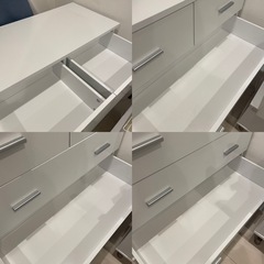 大容量収納チェスト 全面化粧仕上げタンス  LOWYAの画像