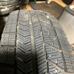 ○13インチアルミ 145/80r13  19年4本セット スタッドレス 溝タップリ○の画像