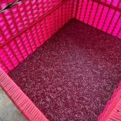 収納カゴ　収納ケース　アンティーク　大きめの画像