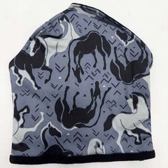 【未使用】KERRITS ネックウォーマー S グレー ユニセックス 乗馬 馬術の画像