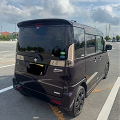 H25  スズキスペーシアカスタム✨車検長い格安😎の画像