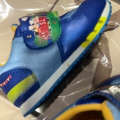 アンパンマンシューズ 青色 15cmの画像