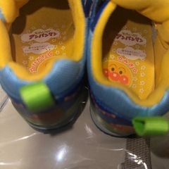 アンパンマンシューズ 青色 15cmの画像