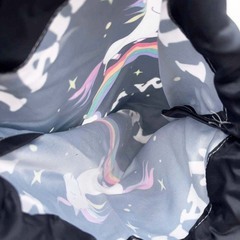 【未使用】Epplejeck 巾着 小物入れ ブラック 乗馬 馬術の画像