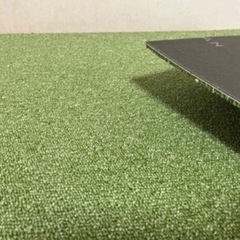 GA1041 緑　タイルカーペット未開封の画像