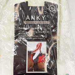 【未使用】アンキー ANKY レインレッグス レッグカバー S ホワイト レディース 乗馬 馬術 雨具の画像