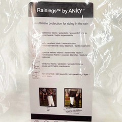 【未使用】アンキー ANKY レインレッグス レッグカバー S ホワイト レディース 乗馬 馬術 雨具の画像