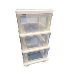 3段衣装ケース　連結2個セットの画像