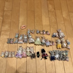 シルバニアファミリー 家具 人形 小物 家 ドール あかりの灯る大きなお家　の画像