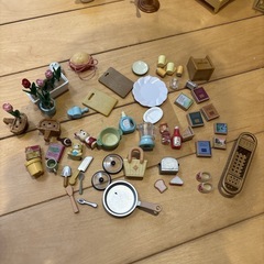 シルバニアファミリー 家具 人形 小物 家 ドール あかりの灯る大きなお家　の画像