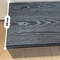 木製テレビボードの画像