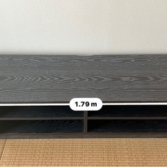木製テレビボードの画像