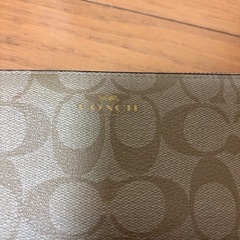 締め切りました　COACH 長財布　レディースの画像