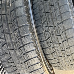 スタッドレスタイヤ　155\65R14 ホイールつき付きの画像