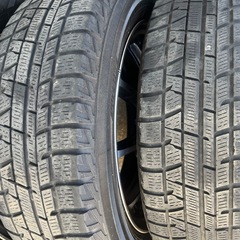 スタッドレスタイヤ　155\65R14 ホイールつき付きの画像