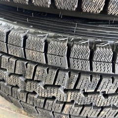 165R13の6PRスタッドレスセットほぼ新品の画像