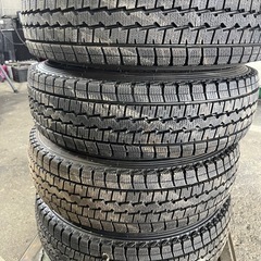 165R13の6PRスタッドレスセットほぼ新品の画像