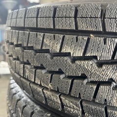 165R13の6PRスタッドレスセットほぼ新品の画像