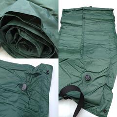 [メーカー等詳細不明] スリーピングマット エアーマット 約175cm×50cm グリーン アウトドア キャンプ 車中泊の画像