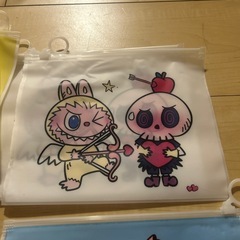 大人気ラブブ！！ジップ袋の画像