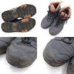 サロモン X ULTRA 4 MID WIDE GORE-TEX ウルトラ4 ミッド ワイド GTX ゴアテックス 23.5cm Black / Magnet / Pearl Blue レディース SALOMON トレッキングシューズ 登山靴の画像