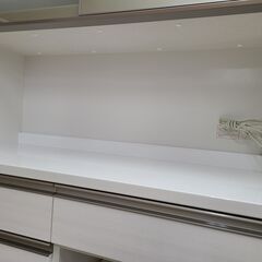 J1820　【リユースのサカイ柏店】　NITORI　ニトリ　キッチンボード　リガーレGH120KB　ホワイト　クリーニング済み　合計参考価格165,990円の画像