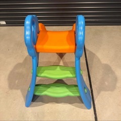 滑り台 青/オレンジの画像