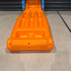 滑り台 青/オレンジの画像