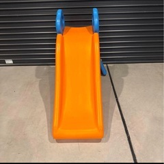 滑り台 青/オレンジの画像