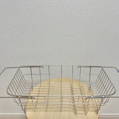 ステンレス製　水切りラックの画像