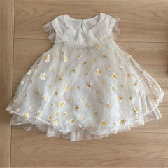 おまけ付き★　１回のみ着用 お誕生日ベビー服 70-80の画像