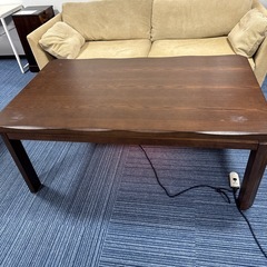 【天板に汚れあり】【幅150奥行き90高さ59】コタツ　こたつ　の画像